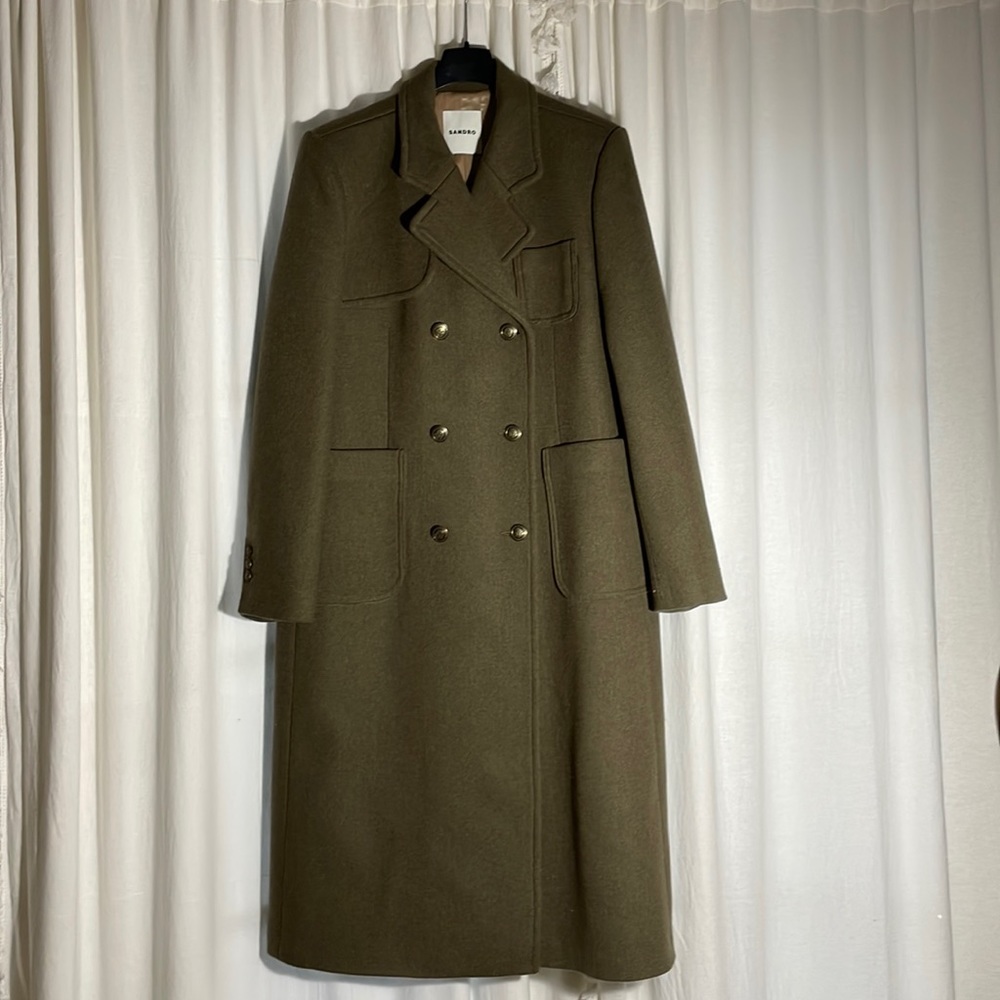 Sandro Designer Long Coat